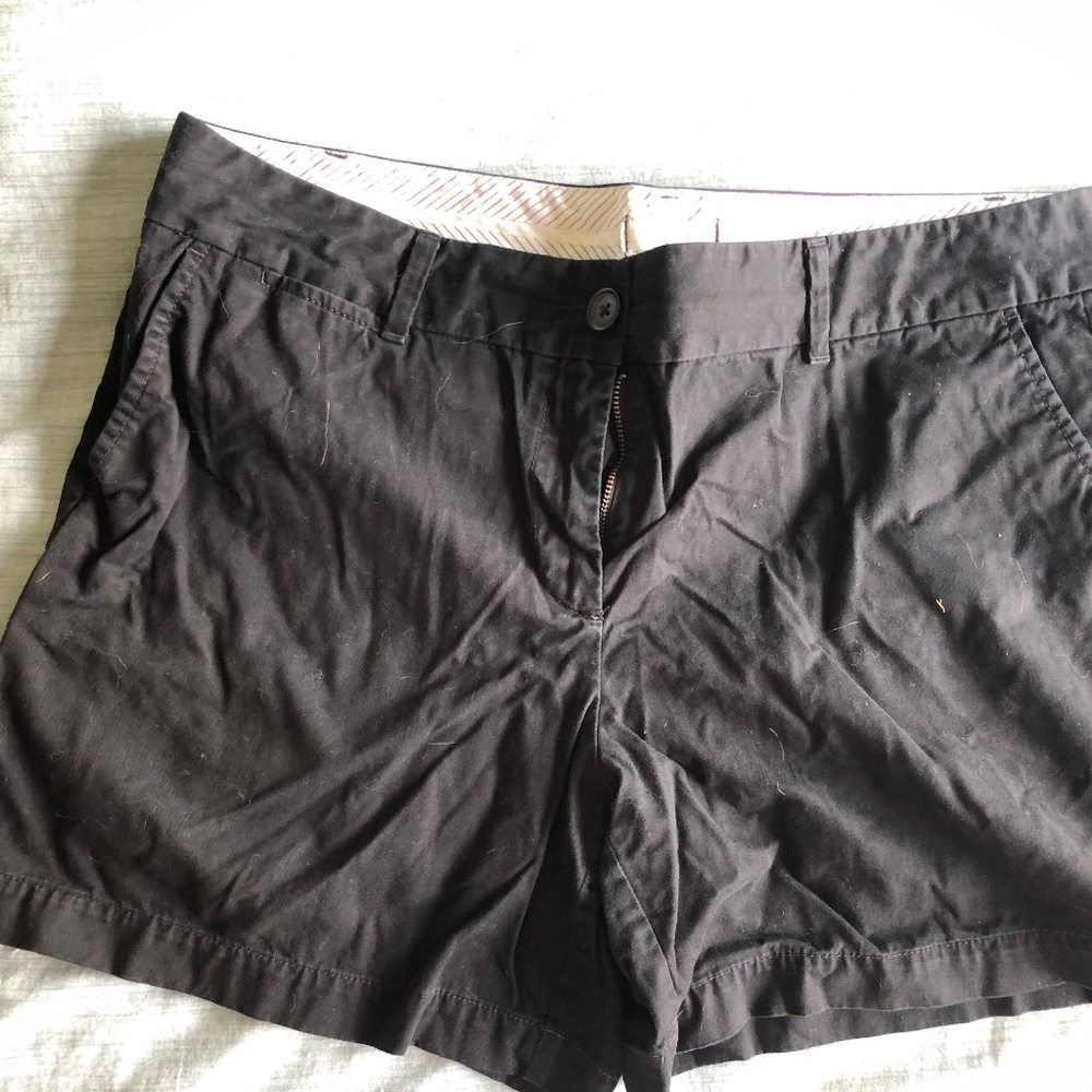 Loft Black Chino Shorts